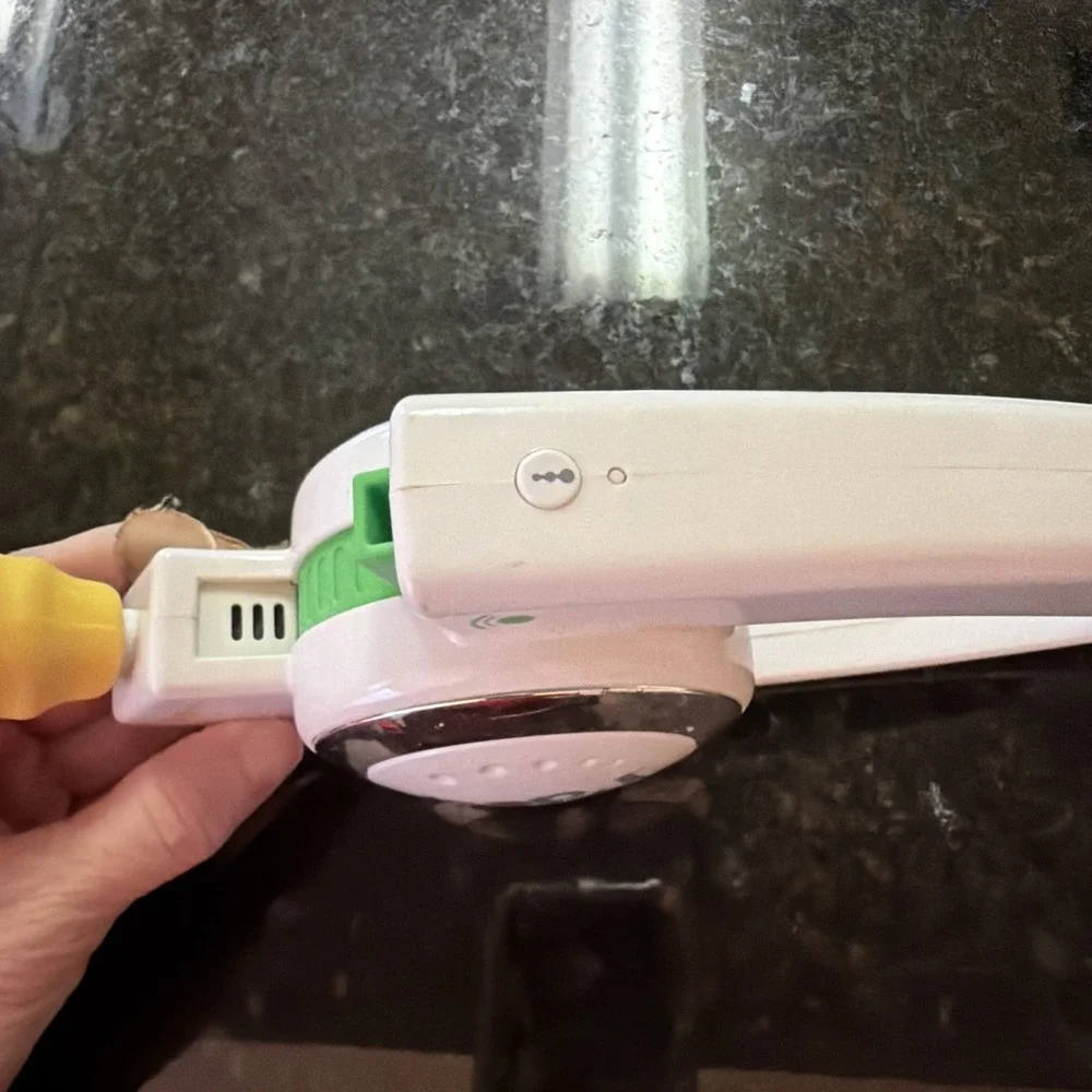 2008 Hasbro Original BOP IT White Electronic Game Twist Pull Tested WORKS